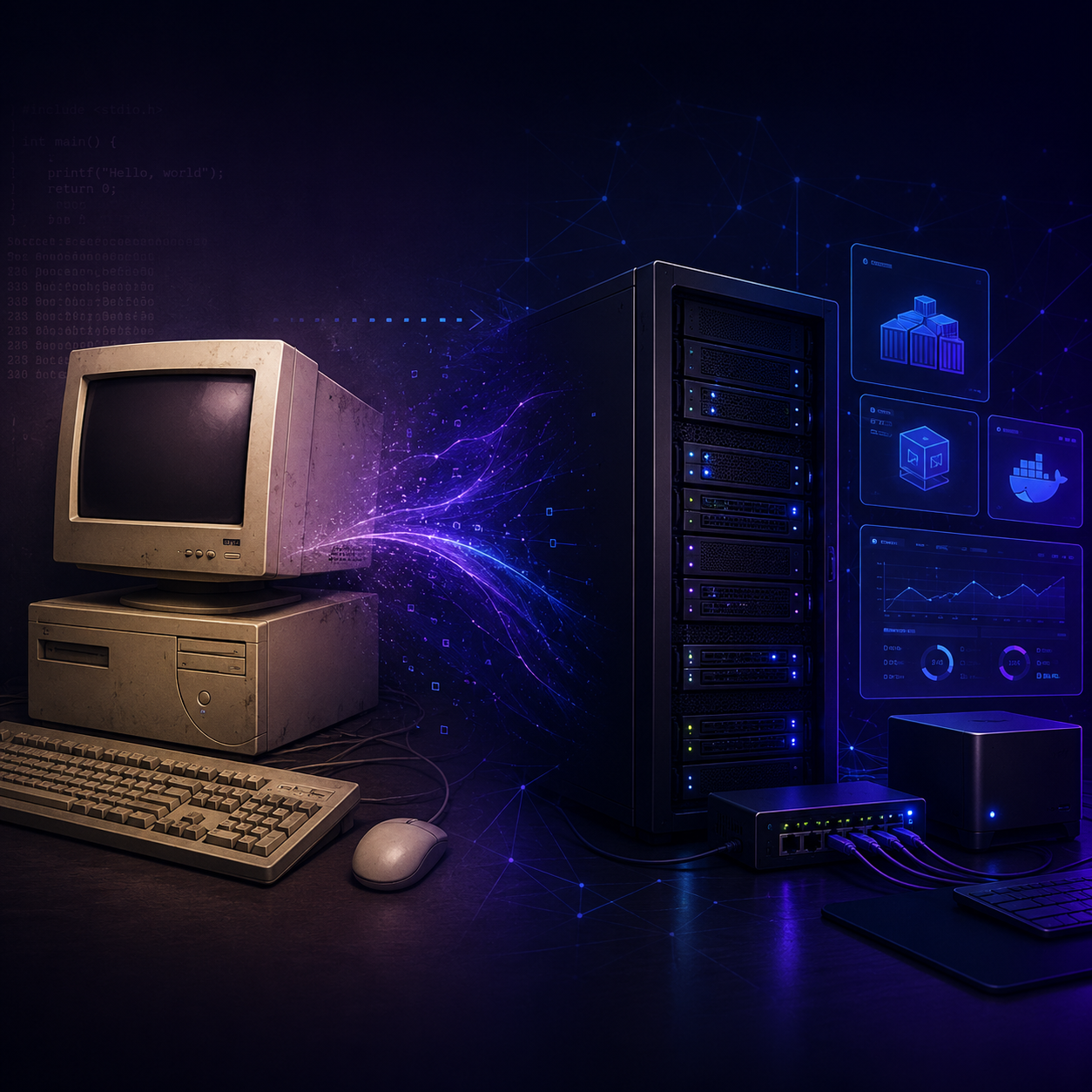 De um Computador Antigo da Positivo ao Meu Próprio Home Lab